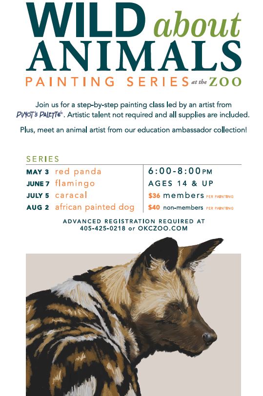 painting classes at the zoo